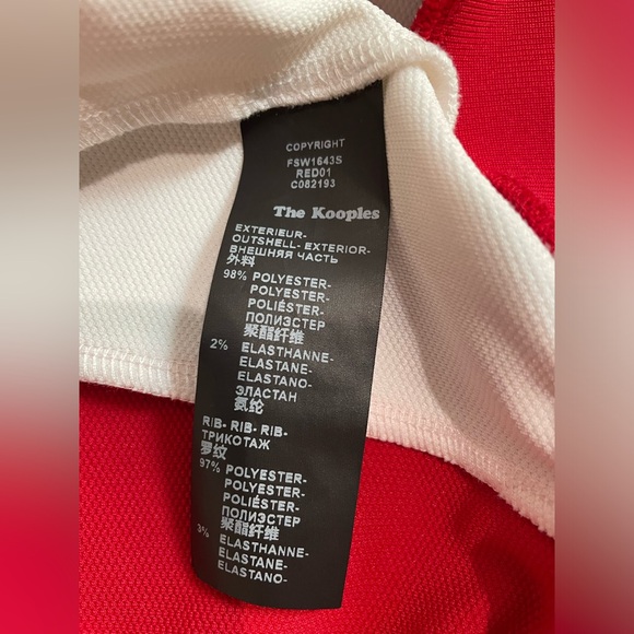 The Kooples track jacket in size 1 or US Size S - Picture 12 of 12